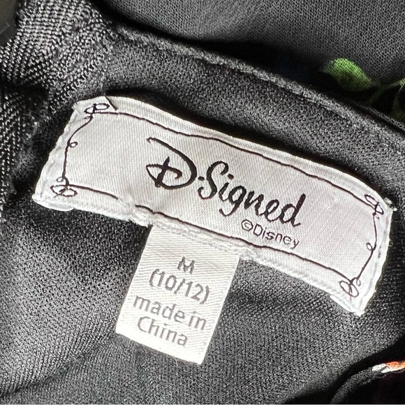 D-Signed Disney Coco Themed Floral Dress in Black Multicolor - Picture 5 of 6